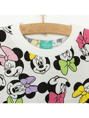 Disney Minnie Mouse Tshirt Kız Bebek