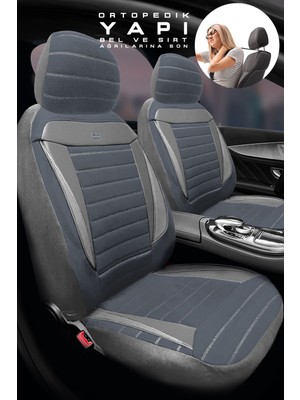 Trobus Opel Astra J Kasa Boş Paket / Hatchback-Sedan 2011-2015 Aracınıza Uyumlu Koltuk Kılıfı Tay Tüyü