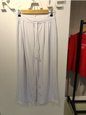 Brav BRV-003 Kadın Beyaz Eşofman Altı