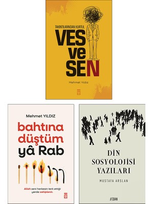 Vesvesen - Bahtına Düştüm ya Rab - Din Sosyolojisi Yazıları 3 Kitap