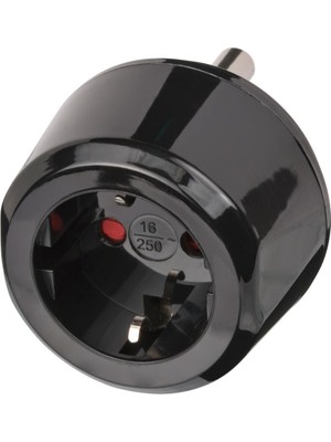 Brennenstuhl Türkiye Fiş Sistemi Hindistan-Güney Afrika Ülkeleri  Uyumlu IP20 Lisanslı Topraklı Travel Adaptör