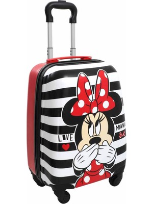 Ottonya Minnie Mouse Çekçekli Valiz FRX.007