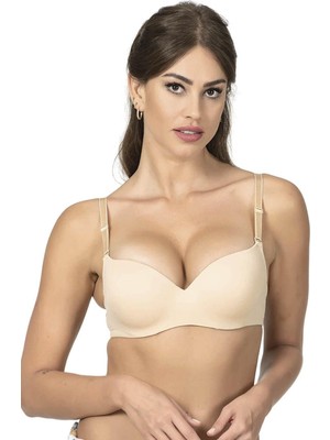 Belvü Kadın Balenli Destekli Dikişsiz Sütyen 1109Y