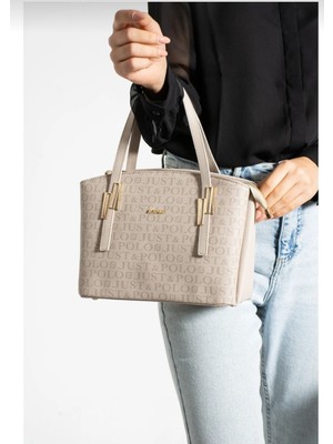 Just Polokadın Taş Orta Boy El ve Omuz ÇANTASI-2066