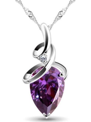 Pigado Kristal Taşlı Trend Bayan Kolye