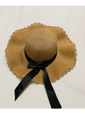 Moda Moz Hasır Plaj Şapka