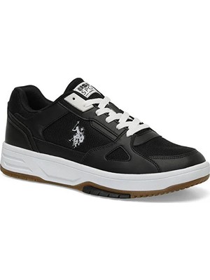 U.S. Polo Assn. mysterıo 4fx Beyaz Erkek Sneaker Siyah