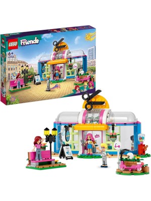 Friends Kuaför Salonu 41743-6 Yaş ve Üzeri Çocuklar Için 3 Mini Bebek ve Aksesuarlar Içeren Yaratıcı Oyuncak Yapım Seti (401 Parça)