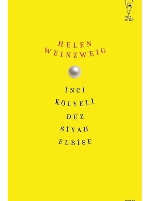 İnci Kolyeli Düz Siyah Elbise - Helen Weinzweig