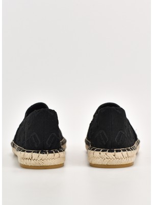 Karl Lagerfeld Siyah Kadın Espadril KL80124A 900