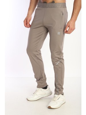 Erkek  Ince Yumuşak Scuba Kumaş Slim Fit  Erkek Eşofman Alt