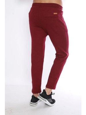 Erkek Slim Fit Cepleri Fermuarlı Eşofman Altı