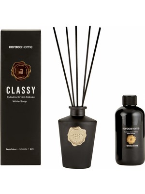 Karaca Home Classy Çubuklu Ortam Kokusu White Soap 200 ml