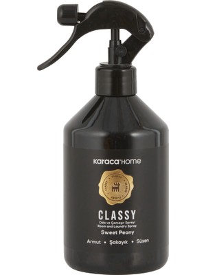 Karaca Home Classy Oda Ve Çamaşır Spreyi Sweet Peony 500 ml