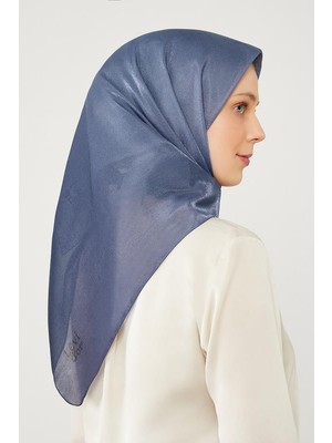 Levidor Lêvi D'or Kot Mavi Renk Geçişli Kehribar Eşarp