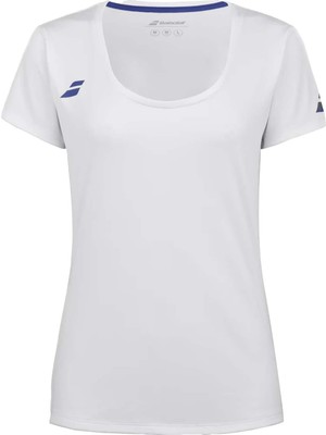 Babolat Play Cap Sleeve Top Kız Çocuk Beyaz Tişört