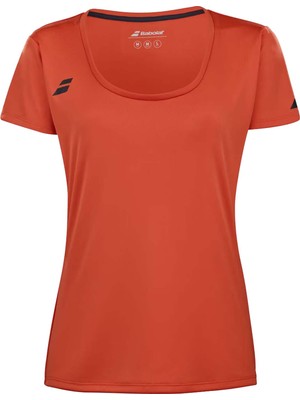Babolat Play Cap Sleeve Top Kız Çocuk Kırmızı Tişört