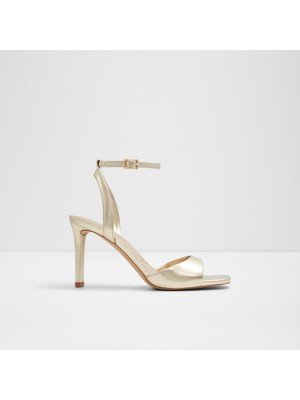 Aldo Sake Sandalet Orta Boy Topuklu Sandalet - Gold
