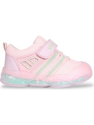 Vicco 1936-ORANTE Işıklı Ilkadım Bebek Günlük Spor Ayakkabı - NKT01936-PUDRA-23