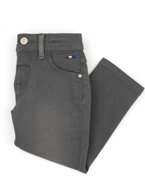 U.S. Polo Assn. Erkek Çocuk Gri Jean Pantolon 50266299-DN0025