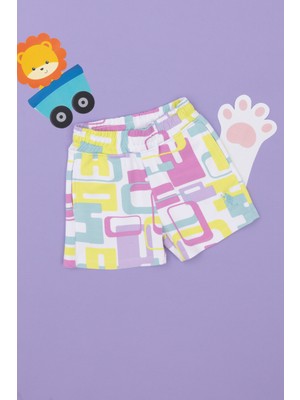 U.S. Polo Assn. Kız Çocuk Beyaz Şort (Örme) 50283318-VR013