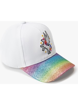 Koton Unicorn Kep Şapka Simli Işlemeli
