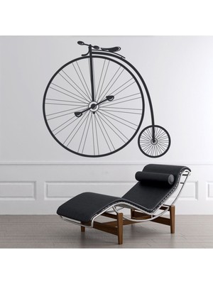 Jeronkarji Penny Farthing Bisiklet Vintage Bisiklet Dekoratif Duvar Sticker Çıkartma Spor Salonu Çocuk Odası