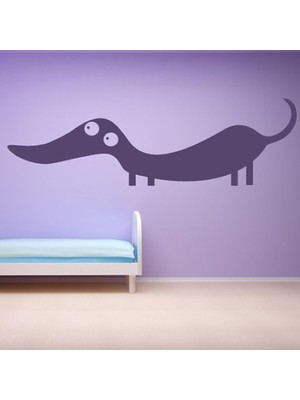 Jeronkarji Sosis Köpek Dekoratif Duvar Sticker Çıkartma Bebek Çocuk Odası