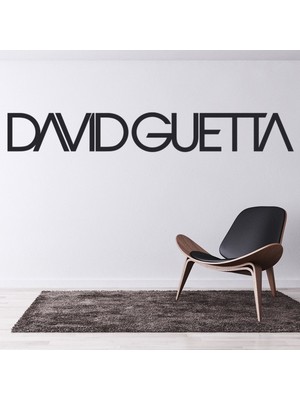 Jeronkarji David Guetta Band Müzik Dekoratif Duvar Sticker Çıkartması Oturma Odası Salon