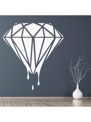 Jeronkarji Kan Pırlanta Mücevher Dekoratif Duvar Sticker Çıkartma Ofis Oturma Odası