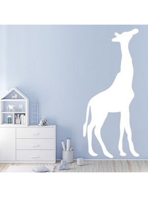Jeronkarji Bebek Zürafa Safari Hayvanlar Dekoratif Duvar Sticker Çıkartma Yatak Çocuk Odası