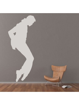 Jeronkarji Michael Jackson Müzik Dans Dekoratif Duvar Sticker Çıkartması Spor Salonu Çocuk Odası