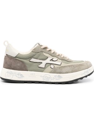 Premiata Logo-Appliqué Low-Top Sneakers 101-6655