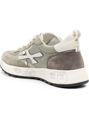 Premiata Logo-Appliqué Low-Top Sneakers 101-6655