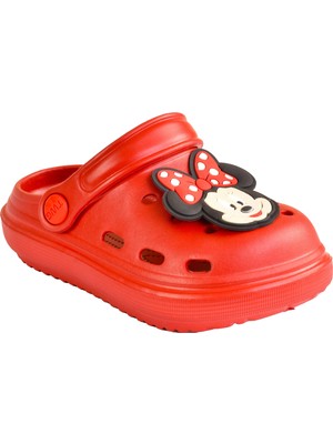 ModaOnn Minnie Mouse Kız Çocuk Kaymaz Taban Terlik Sandalet