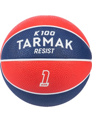 Çocuk Mini Basketbol Topu - Mavi / Turuncu - 1 Numara - K100