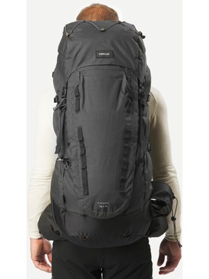 Erkek Outdoor Trekking Sırt Çantası - Gri - 70+10 L - MT900 Symbium