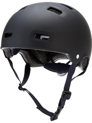 Oxelo Kask - Paten / Kaykay / Scooter - Siyah - MF500 Beden: M/55-59CM