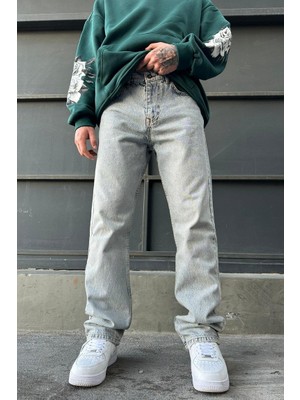 Tarz Cool Erkek Baggy Denim Pantolon