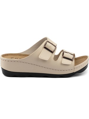 Roy Jones Flexstride Tokalı Ayarlanabilir Anatomik Rahat Kadın Terlik