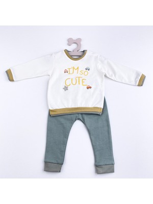 Bon Chic Baby Bebek/çocuk Car Pijama Takımı