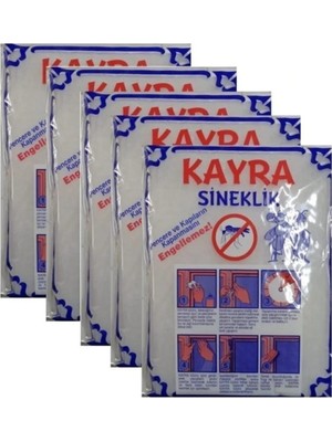 Kayra 10 Adet Tek Kanat Cırtlı Sineklik Tül Sök Tak Yıka (75X125 cm ) Cırt Çift Taraflı Bant Içindedir