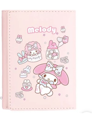 Syn İletişim Sanrio Kuromi Cinnamoroll My Melodi Melody Pochacco Deri Cüzdan Kartlık Hediye