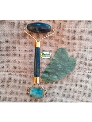 Bitki Diyarı Yeşim Taşı Gua Sha 2li Set Ad