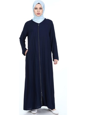 Likapa Fermuarlı Viskon Namaz Elbisesi