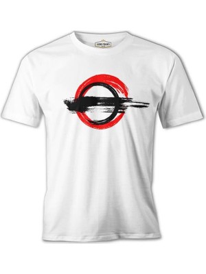 Lord T-Shirt Japon - Fırça Beyaz Erkek Tshirt