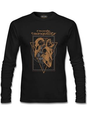 Lord T-Shirt Dark Tranquillity - Skulls Siyah Erkek Sweatshirt