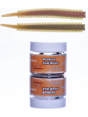 Pandora Perfect Soft Baits Sandworm 7cm Kavanozlu Lrf Silikonu