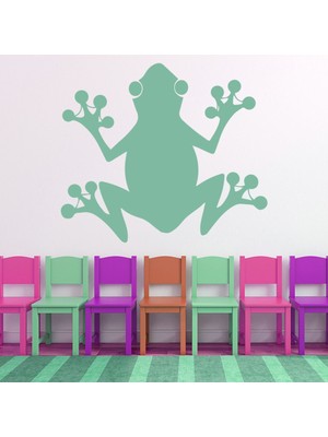Jeronkarji Kurbağa Sürüngen Hayvanlar Dekoratif Duvar Sticker Çıkartması Yatak Çocuk Odası