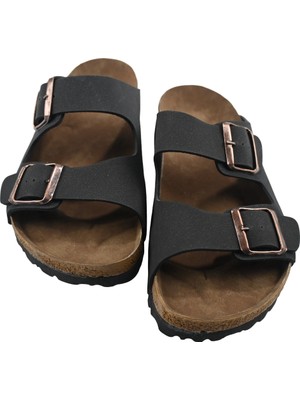 Sia Çanta Kaliteli Nubuk  Rahat Tam  Ortapedik Mantar Taban Nefes Alan Ayaklar  Bayan Erkek Üniseks Terlik